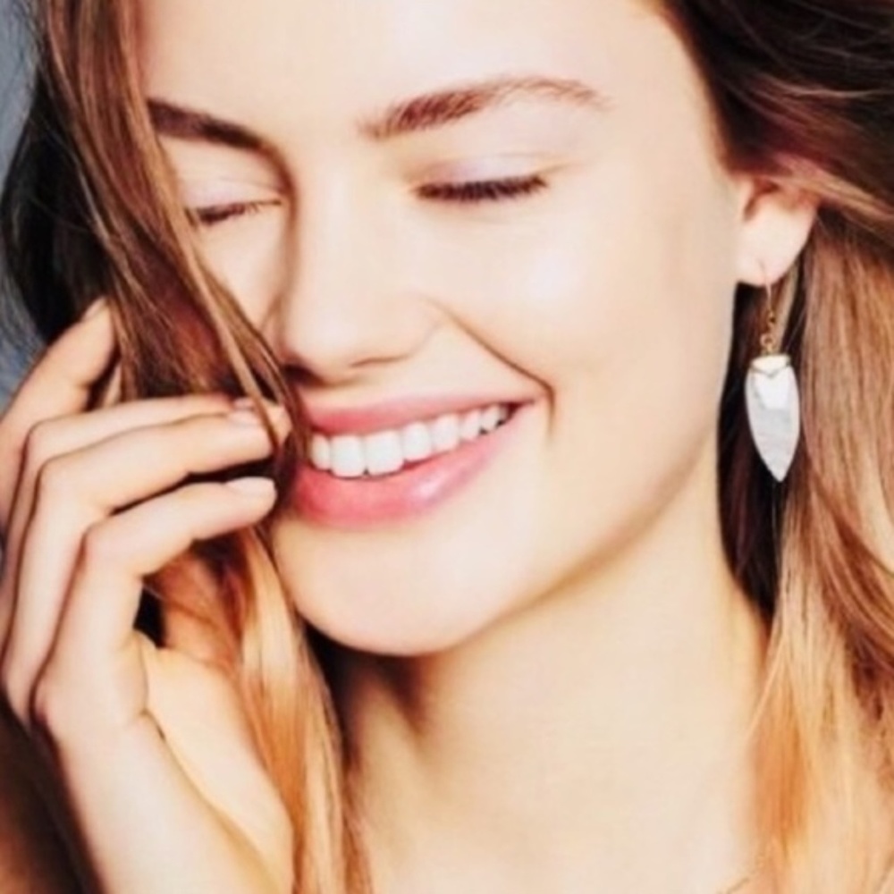 ::S&D~RARE~Aria Quartz Crystal Drop Earrings - Picture 3 of 5